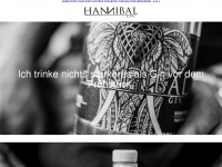 hannibal-spirits.com Webseite Vorschau
