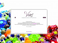 vivas-perlen.de Webseite Vorschau