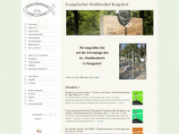 waldfriedhof-rangsdorf.de Webseite Vorschau