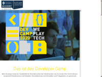 dev-camp.com Webseite Vorschau