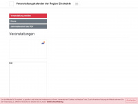 einsiedeln-agenda.ch Webseite Vorschau
