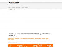 bevaplast.eu Webseite Vorschau