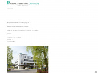 orthopaedie-facharztzentrum.de Webseite Vorschau