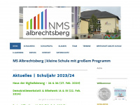 schule-albrechtsberg.jimdo.com Webseite Vorschau