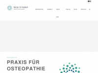 osteopathie-keller-kreilich.de Webseite Vorschau