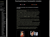 homeopathy.free.fr Webseite Vorschau
