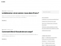 evanes.fr Webseite Vorschau