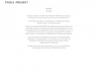 thiele-projekt.de Webseite Vorschau