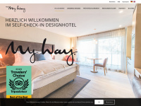 hotelmyway.ch Webseite Vorschau