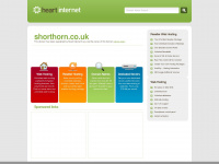 shorthorn.co.uk Webseite Vorschau