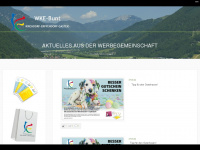wke-bunt.at Webseite Vorschau