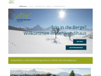 schwendihaus.ch Webseite Vorschau
