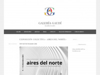 gaudigaleria.wordpress.com Webseite Vorschau