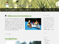 hendlstall.at Webseite Vorschau