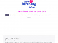 hypnobirthing-info.de Webseite Vorschau