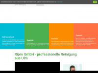 ripro-ulm.de Webseite Vorschau