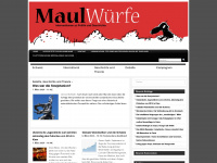 maulwuerfe.ch Webseite Vorschau