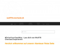 wolf78-overland.ch Webseite Vorschau