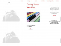 duringworkworking.de Webseite Vorschau