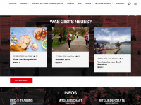 baselrunningclub.ch Webseite Vorschau