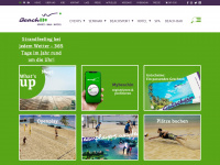 beachin.ch Webseite Vorschau