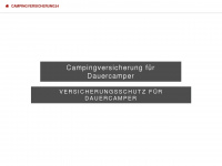 campingversicherung24.com Webseite Vorschau