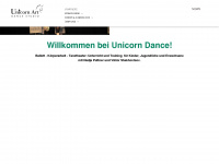 unicorndance.at Webseite Vorschau
