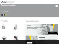 shinigermany.com Webseite Vorschau