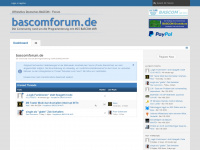 bascomforum.de Webseite Vorschau