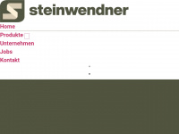 steinwendner-holz.at Webseite Vorschau