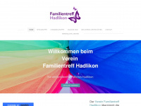 familientreff-hadlikon.weebly.com Webseite Vorschau