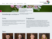 stickelberger-wyss.ch Webseite Vorschau