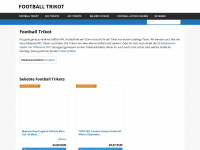 football-trikot.net Webseite Vorschau