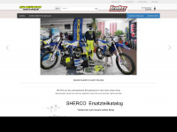 sherco-shop.de Webseite Vorschau