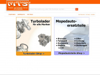 mts-onlineshop.at Webseite Vorschau