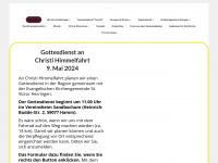 evangelische-kirchengemeinde-boenen.de Webseite Vorschau