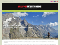 alpsmountainbike.com Webseite Vorschau