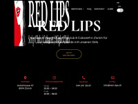 red-lips.ch Webseite Vorschau