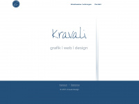 kravali-design.de Webseite Vorschau