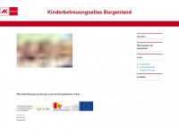 kinderbetreuungsatlas.at Webseite Vorschau