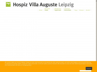 hospiz-villa-auguste.de Webseite Vorschau