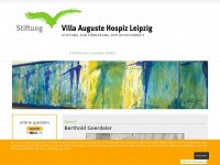 stiftung-hospiz-villa-auguste.de Webseite Vorschau