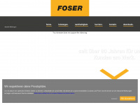 foserag.li Webseite Vorschau