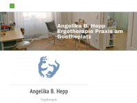 ergotherapie-hepp.com Webseite Vorschau