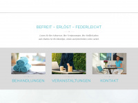 baeumer-massage.ch Webseite Vorschau