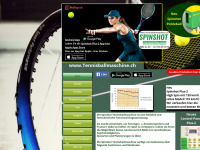 tennisballmaschine.ch Webseite Vorschau