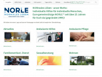 norle.de Webseite Vorschau