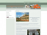 germantimberwindows.com Webseite Vorschau