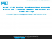 kraftstoff-fashion.de Webseite Vorschau