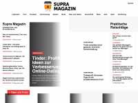supra-magazin.net Webseite Vorschau